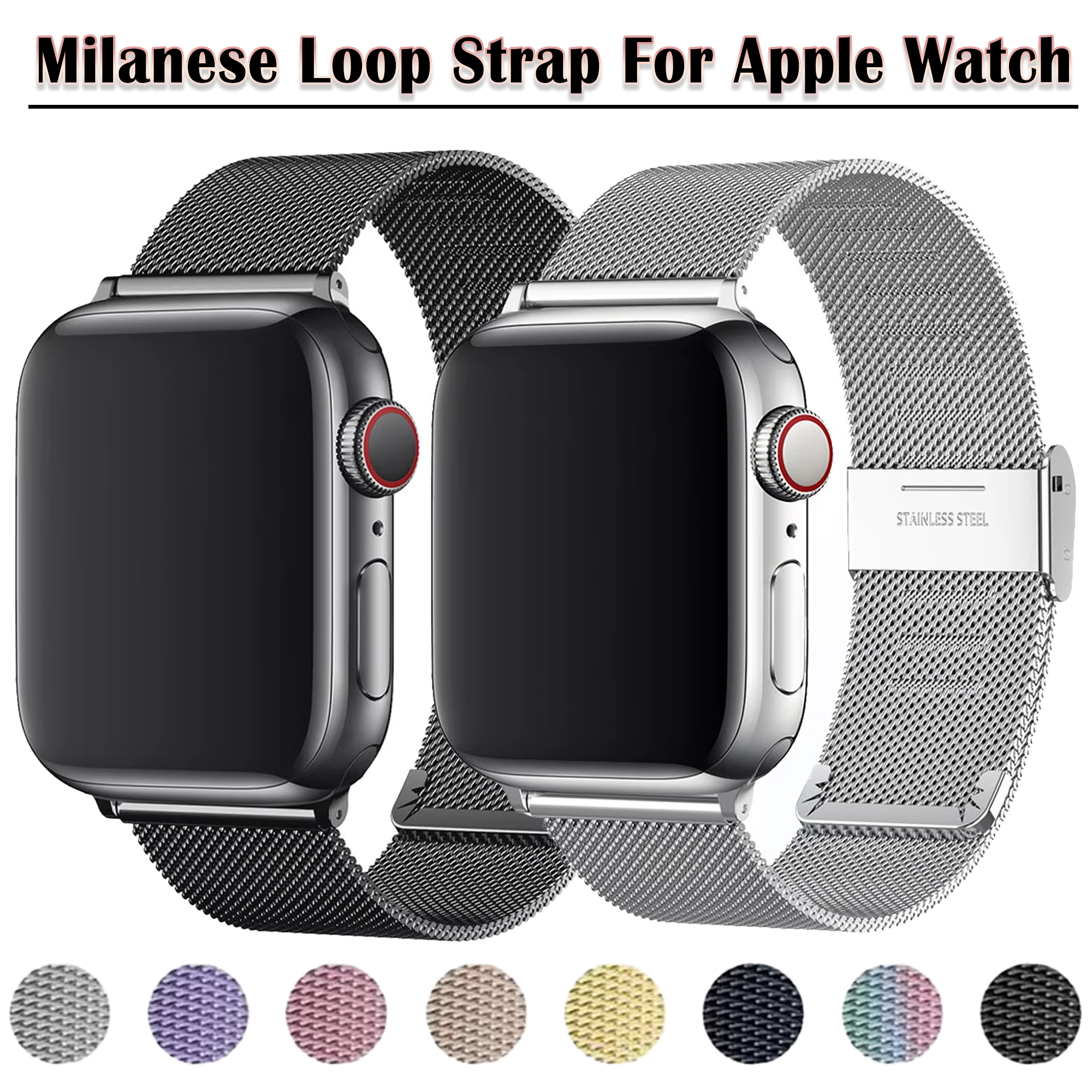 Milanese Loop Band for Apple W - Mesh Coil Strip incelemesi ve fiyatı