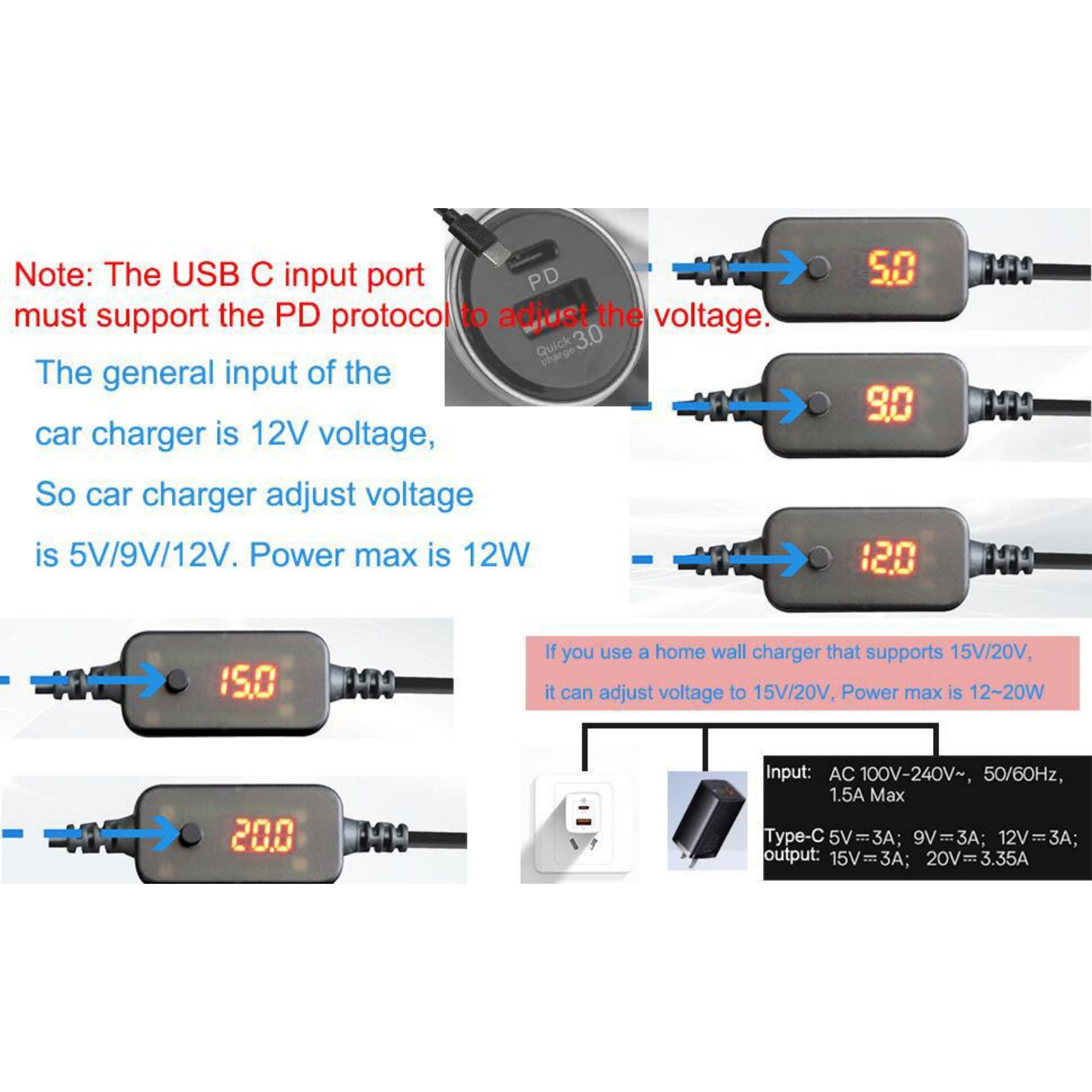 1Pc USB-C to 12V Car Cigarette - Accessories Experts Vape incelemesi ve fiyatı