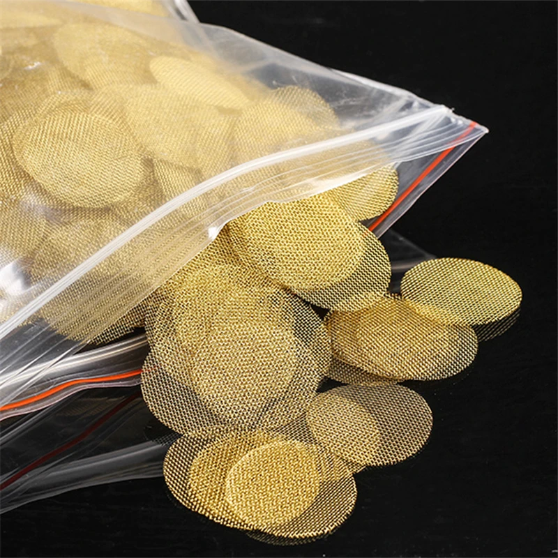 100pcs/Lot 20mm Brass Copper S - Weed Vaping Accessories incelemesi ve fiyatı
