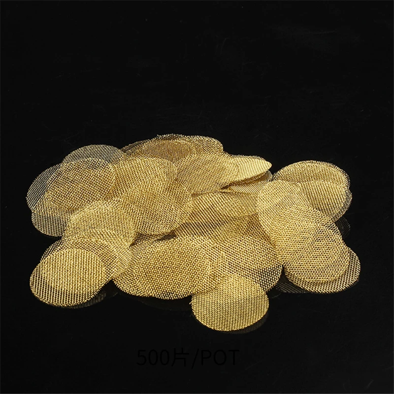 100pcs/Lot 20mm Brass Copper S - Weed Vaping Accessories incelemesi ve fiyatı
