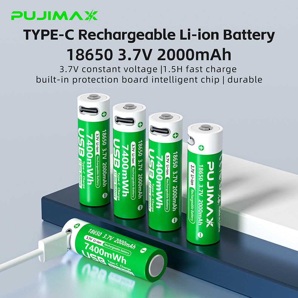 PUJIMAX 1-24pcs 18650 Battery  - Vape Battery 18650 incelemesi ve fiyatı