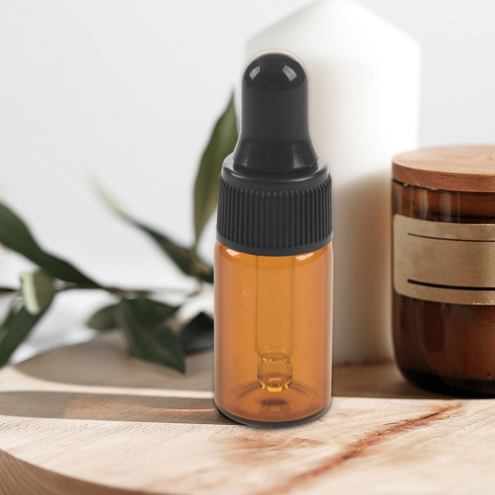 10pcs 3ml Empty brown Glass Dr - Juice Bottle Dropper incelemesi ve fiyatı