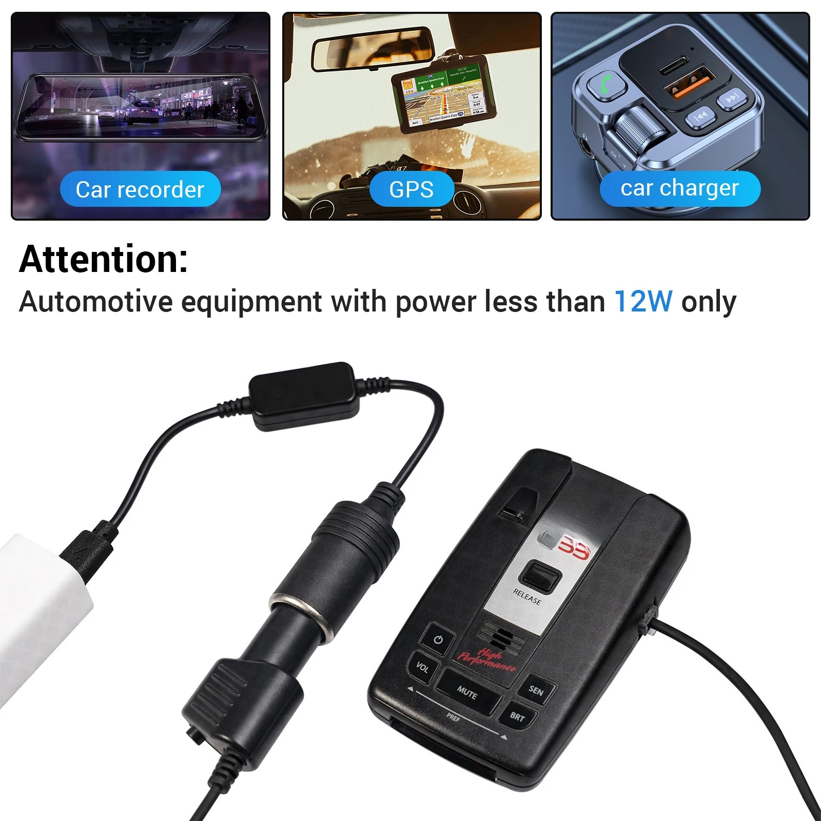 1pc 5V 2A USB To 12V Cigarette - Accessories Experts Vape incelemesi ve fiyatı