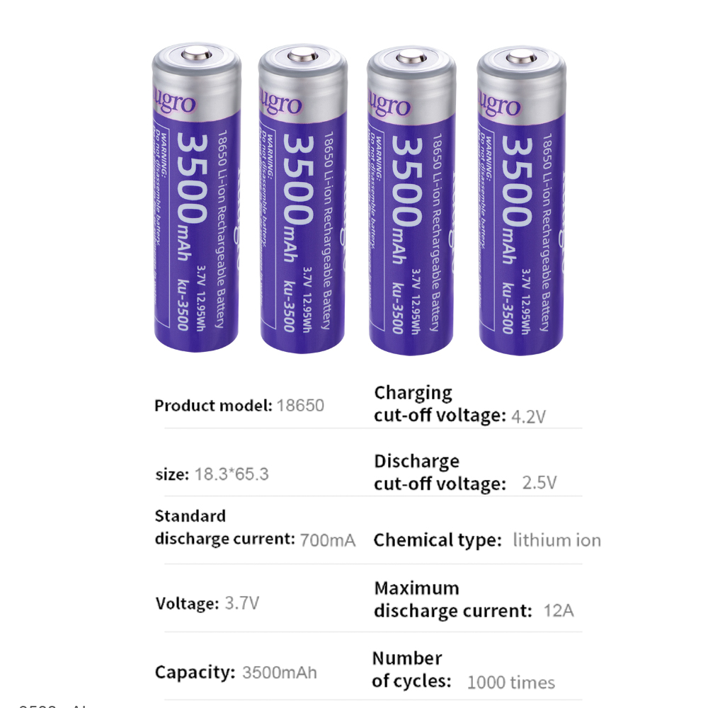 Kuugro Ku-3500 18650 Battery 3 - Vape Battery 18650 incelemesi ve fiyatı