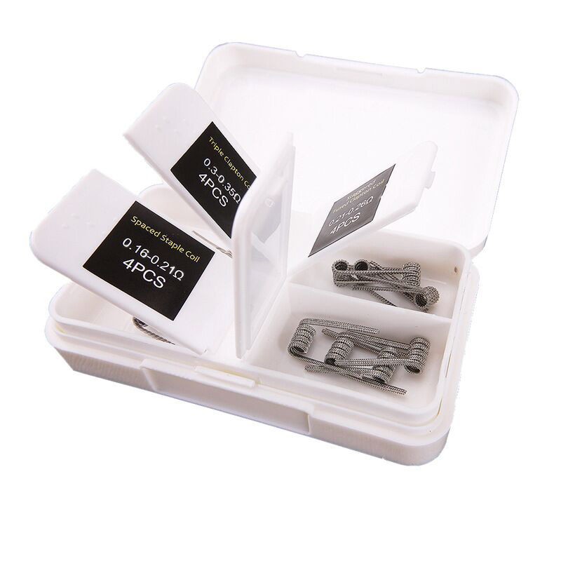 16pcs NI80 Fused Clapton Prebu - Clapton Wire Pre Built incelemesi ve fiyatı
