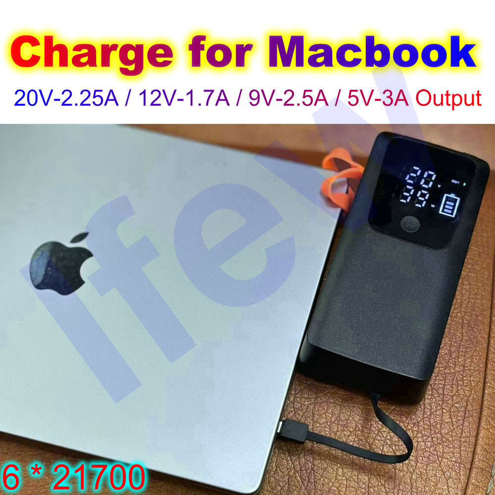 45W Power Bank Shell 21700 Bat - Battery Case Storage incelemesi ve fiyatı