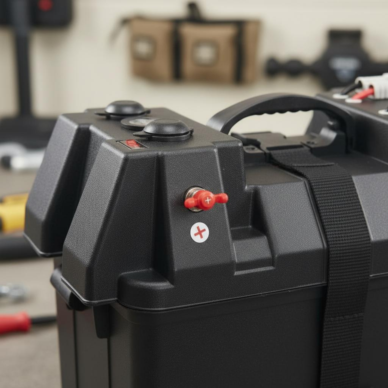 Battery Storage Box with Termi - Battery Case Storage incelemesi ve fiyatı
