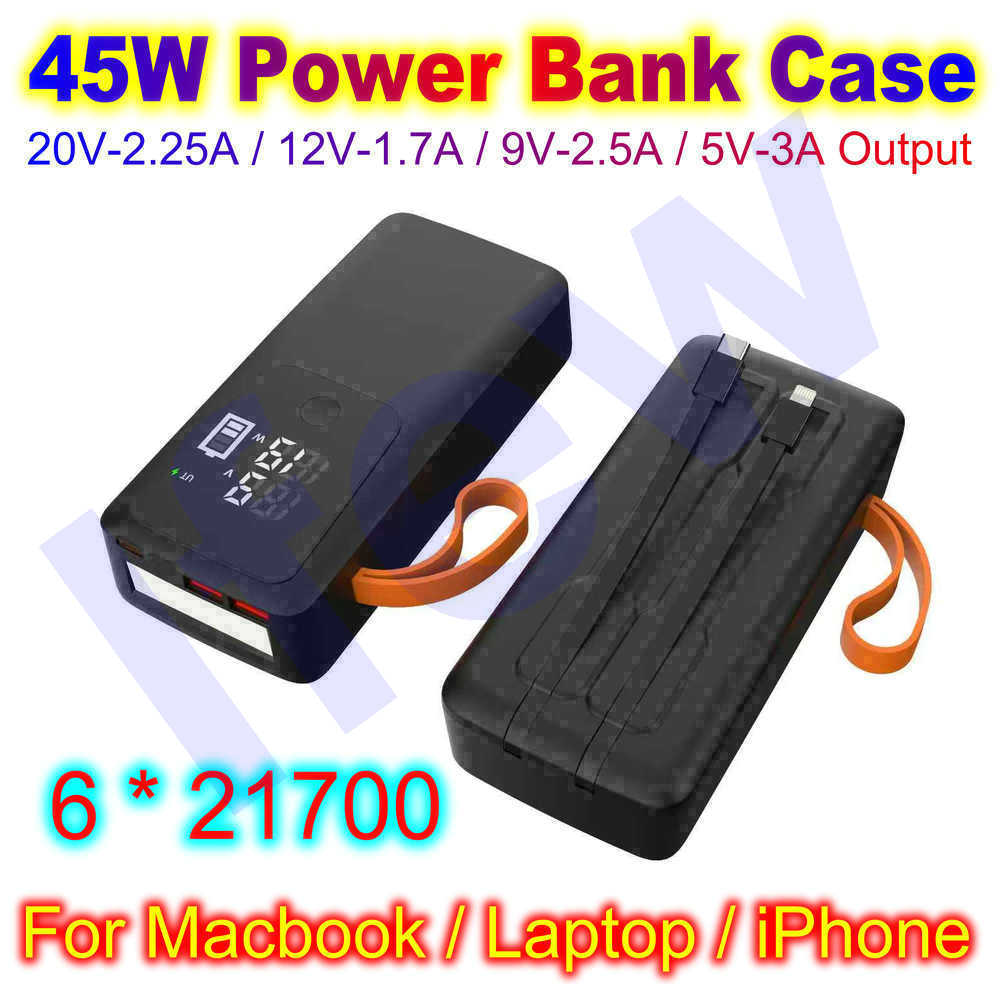 45W Power Bank Case For Macboo - Battery Case Storage incelemesi ve fiyatı