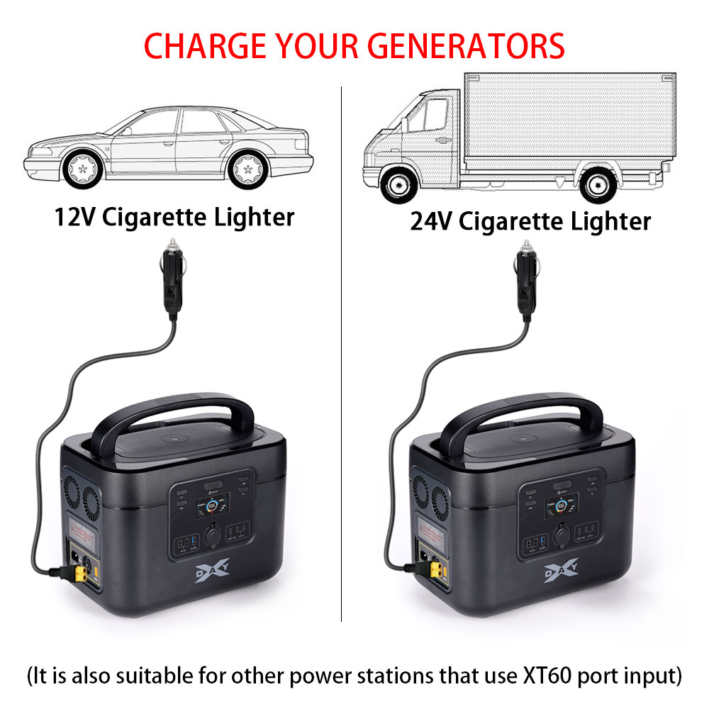 XT60 16AWG Plug Car Cigarette  - Accessories Experts Vape incelemesi ve fiyatı