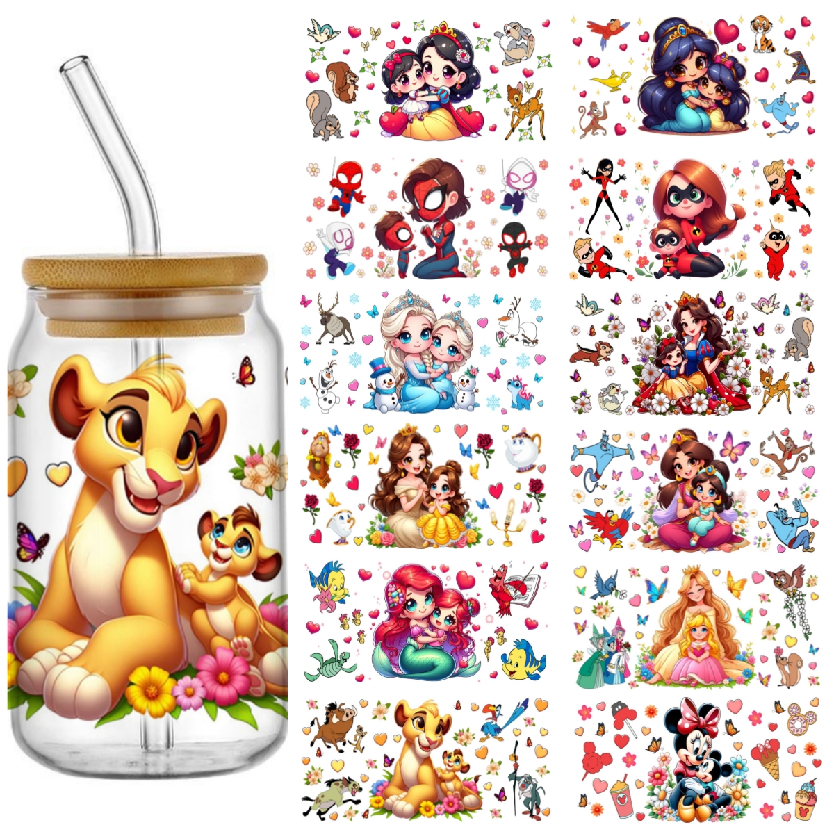 cartoon 3D Transfer Sticker Fo - Rdta Tank Glass incelemesi ve fiyatı